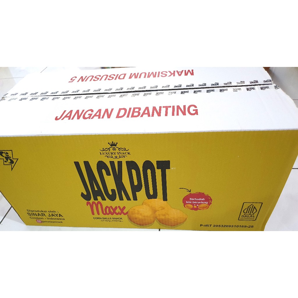 

CHIKI JACKPOT MAXX 18 GR BERHADIAH - DUS