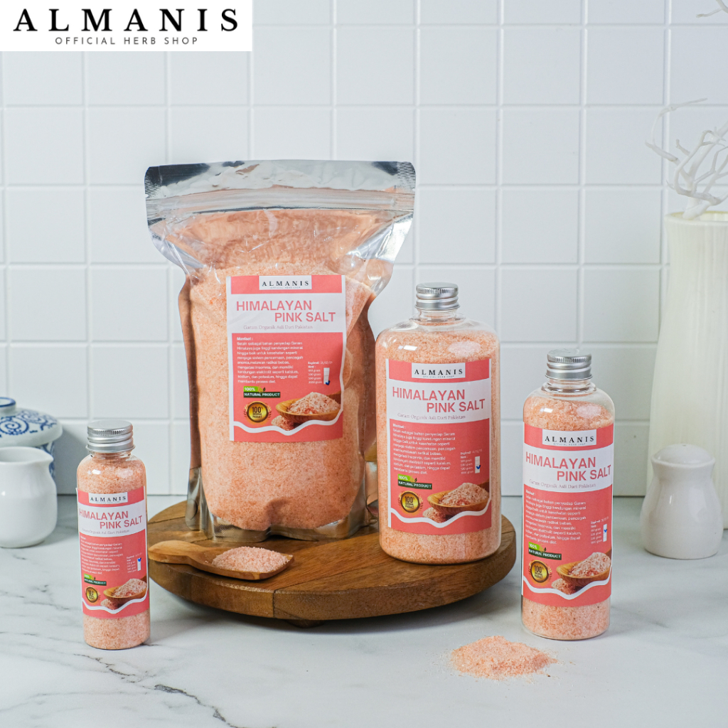 

Garam Himalaya Organik 1Kg 100% Asli dari Pakistan Kualitas Terbaik Bisa Untuk Diet