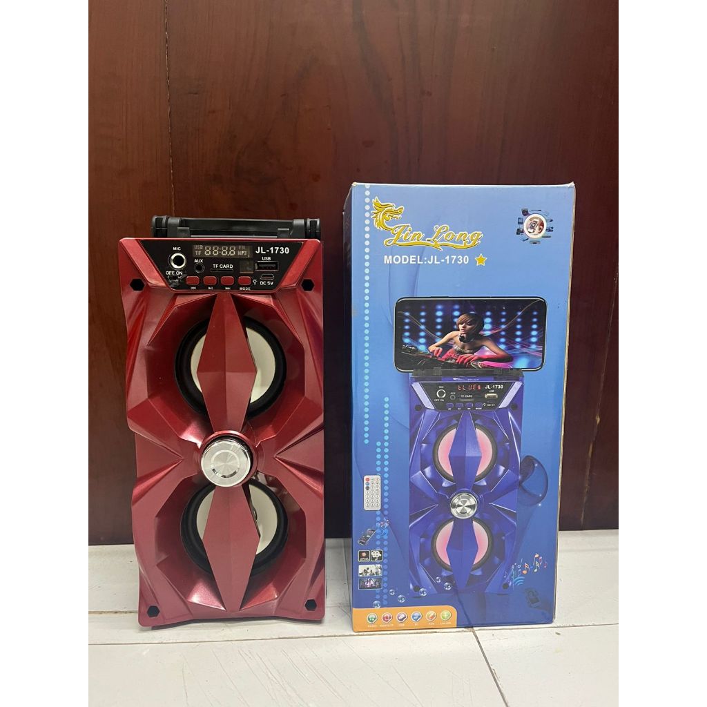 JINLONG Speaker Nirkabel Super Bass JL-1730