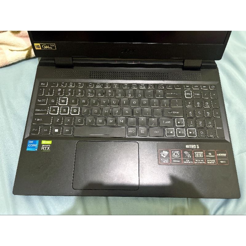 LAPTOP Acer Gaming Nitro 5 AN515-58-55E6 Obsidian Black