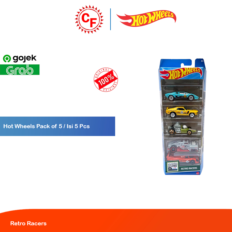 Hot Wheels Car 2024 Pack of 5