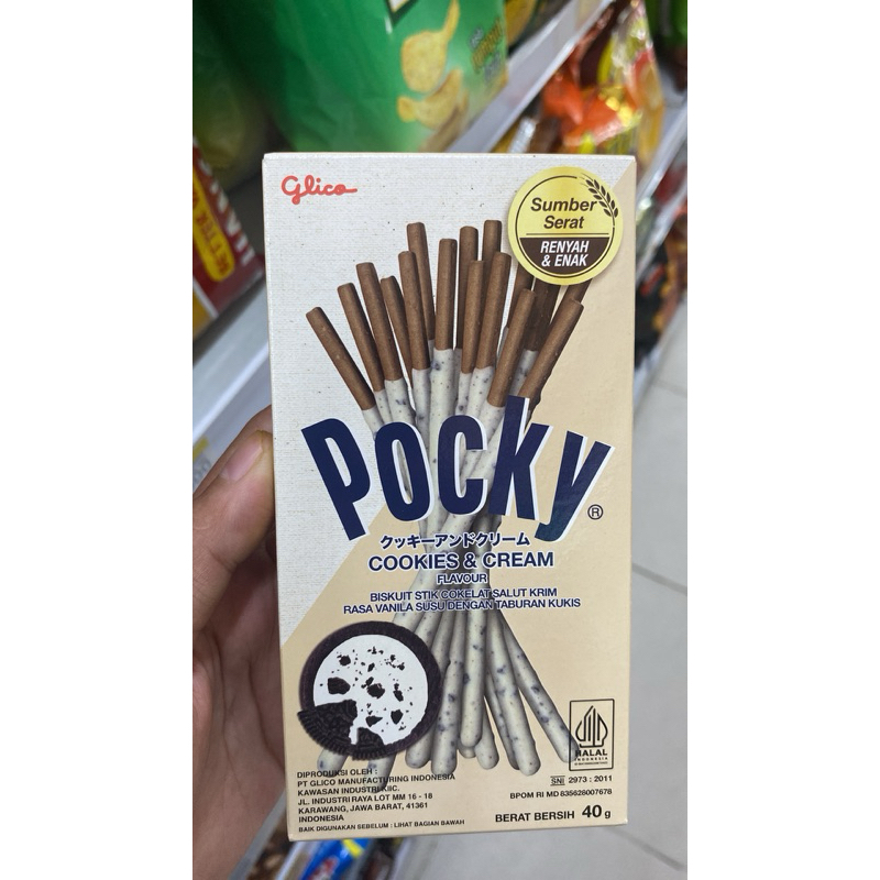 

pocky cookies&cream 40gr