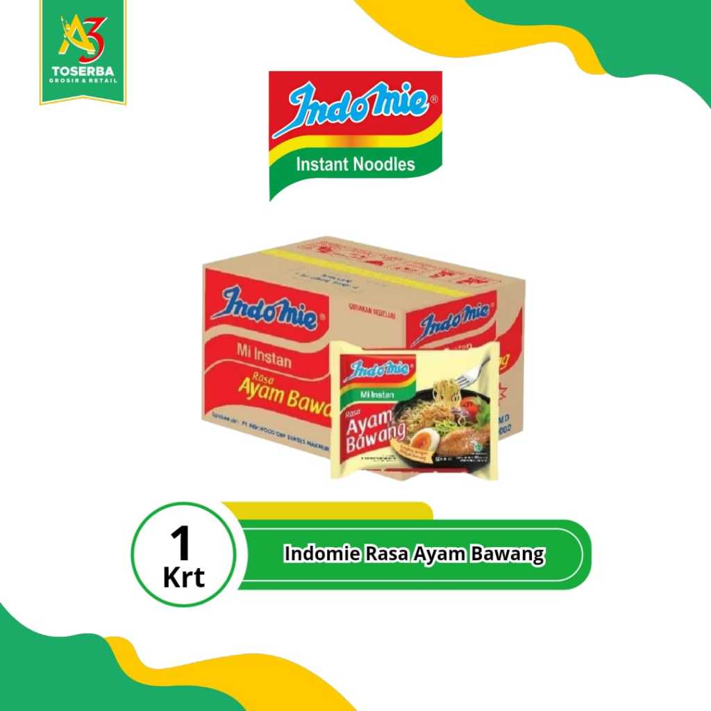 

Indomie Rasa Ayam Bawang 1 Karton