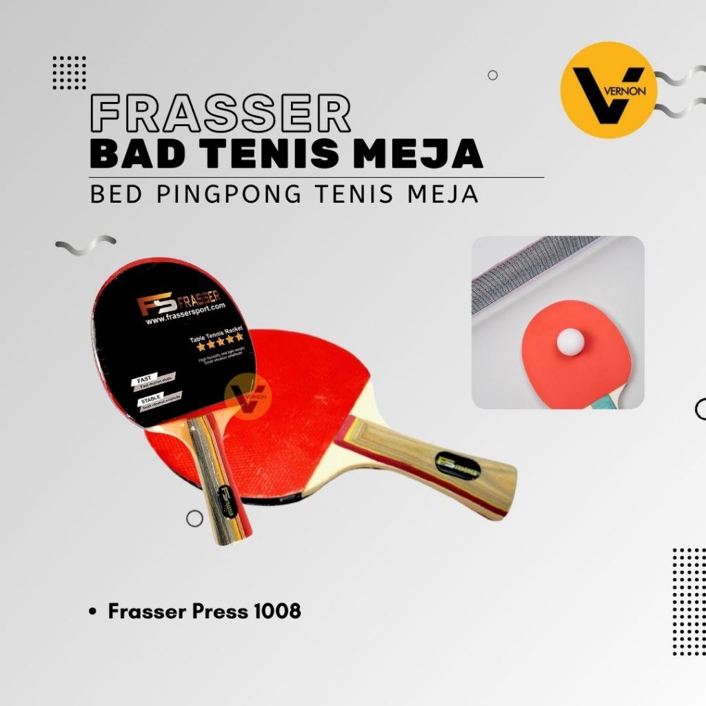 Bat Bet Pingpong Tenis Meja Bet Frasser Bat Pingpong Press 1008