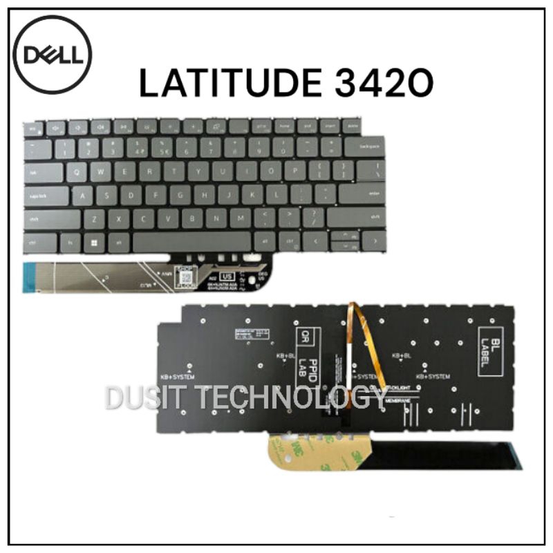 Dell Keyboard Latitude 3420 backlight