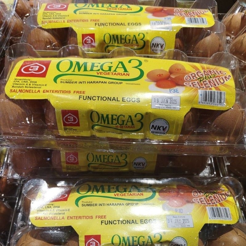 

sih omega3 telur ayam negeri isi 10 butir