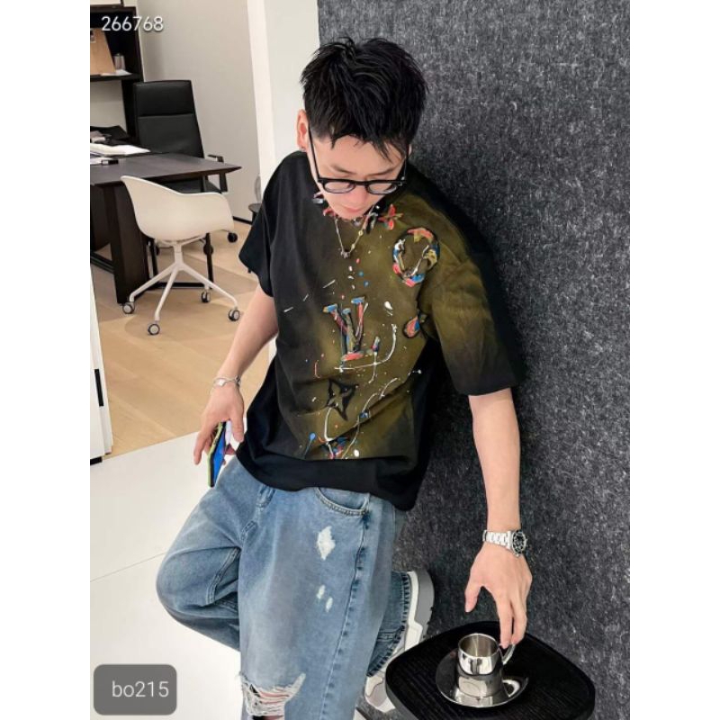 baju kaos shirt Louis vuitton import pria
