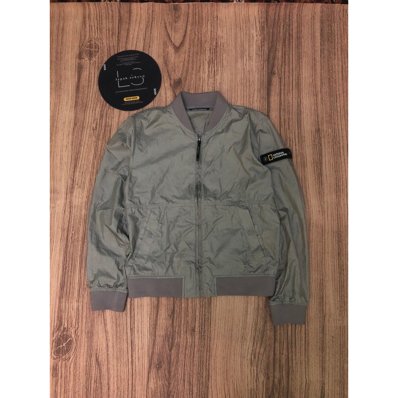 jaket bomber natgeo patch