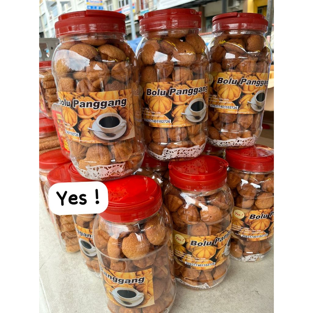

Bolu Panggang Kering Toples - Yes Jakarta / Cemilan Gurih dan Renyah