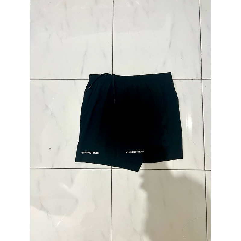 celana pendek 5inch under armour project rock original
