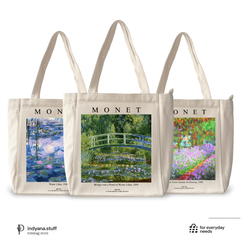 TOTE BAG KANVAS TOTEBAG RESLETING TOTEBAG WANITA TAS KANVAS TOTE BAG KOREAN AESTHETIC[VER.02]