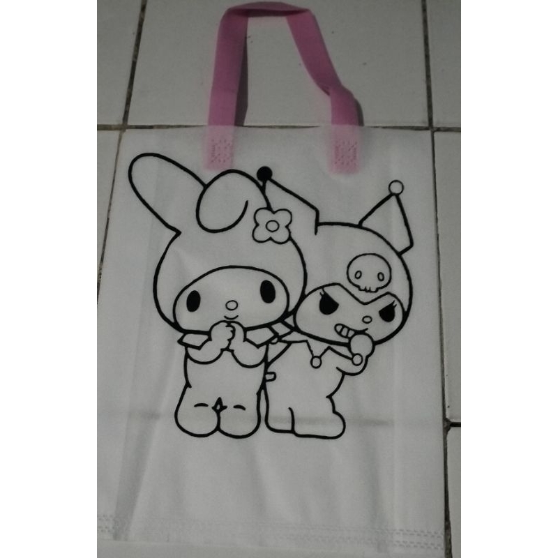 

TERBARU GOODBIE BAG TAS MEWARNAI SPUNBOND UKURAN 30x40
