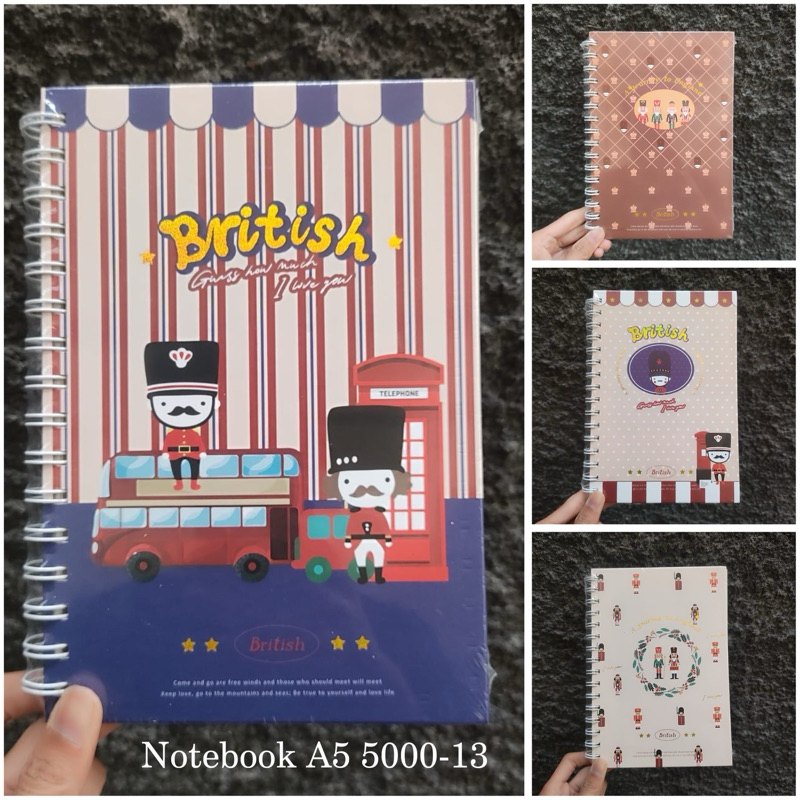 

Notebook A5 500013 British soldier