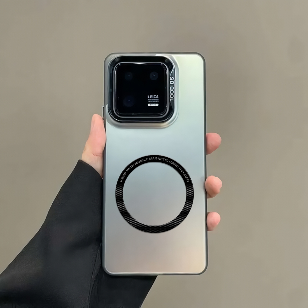 Case Hybrid - Xiaomi 14 / Xiaomi 14T Pro - Case Magsafe - Softcase Silikon Hp Xiaomi 14 - Support Ma