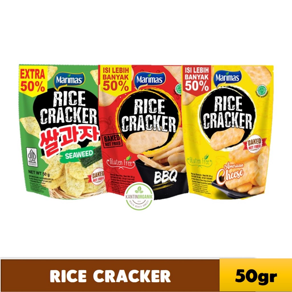 

Rice Cracker Gluten Free American Cheese | BBQ Marimas 50gr