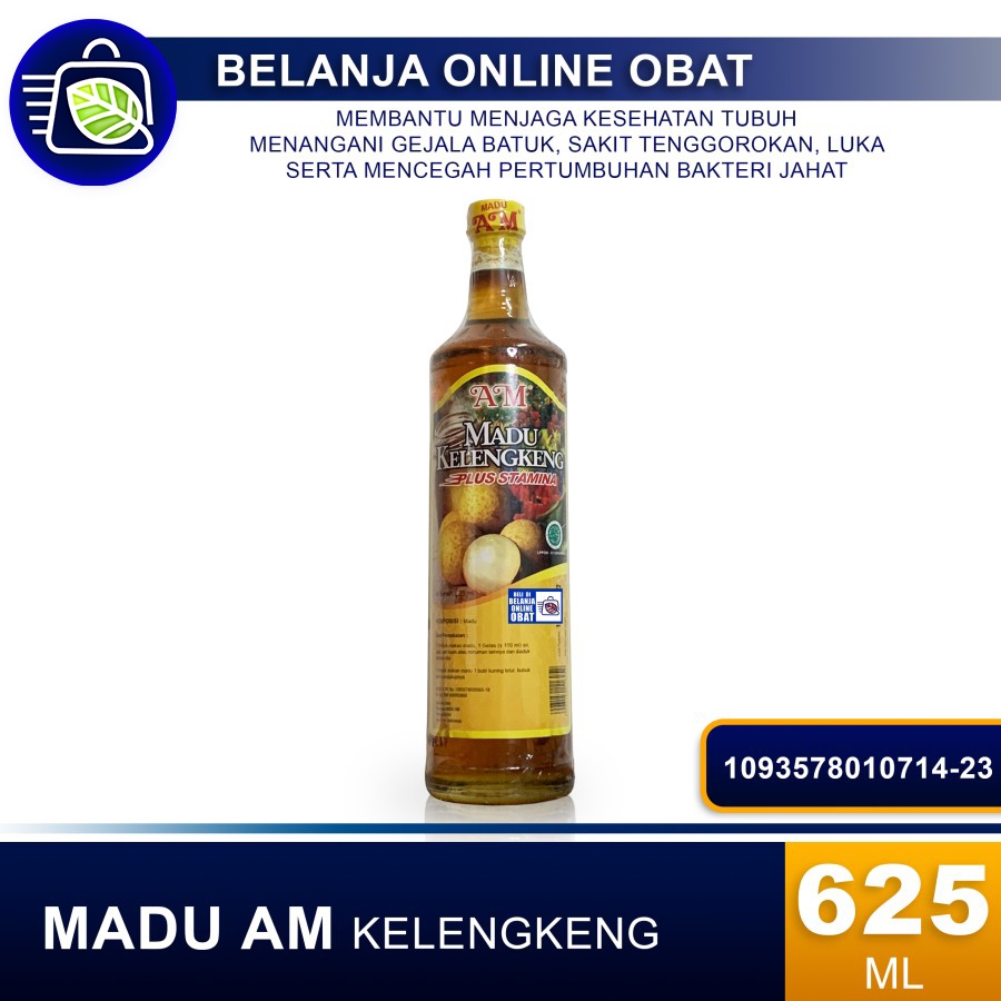 

MADU KELENGKENG 625 ML // MADU AM