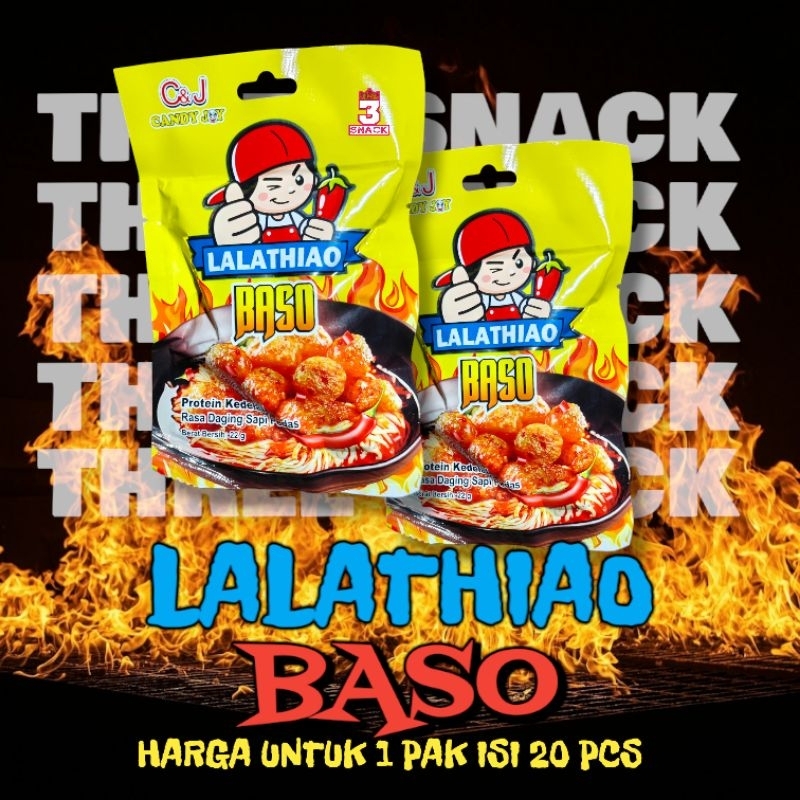 

1 PAK SNACK KEMBANG TAHU LALA THIA O BASO PEDAS ISI 20