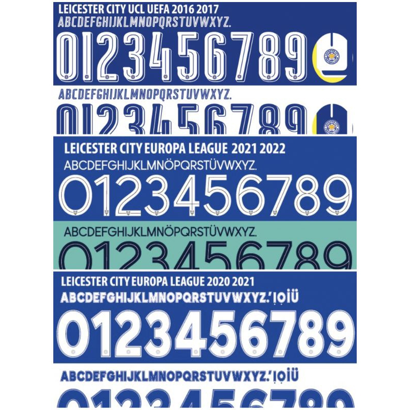 NAMESET LEICESTER CITY