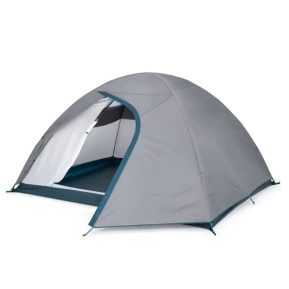 PROMO Decathlon Quechua Tenda MH100 4 Orang Abu - abu