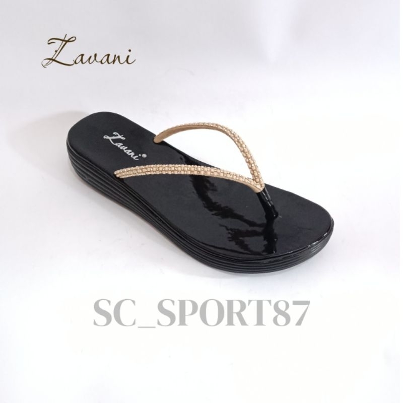 SANDAL WEDGES TERBARU // SANDAL WANITA HAK 3CM // SANDAL JEPIT WEDGES