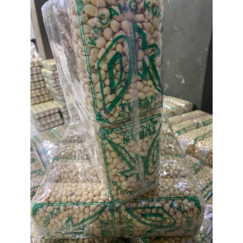 

Kacang kupas paket 1 ball isi 10pcs 350gr/pcs