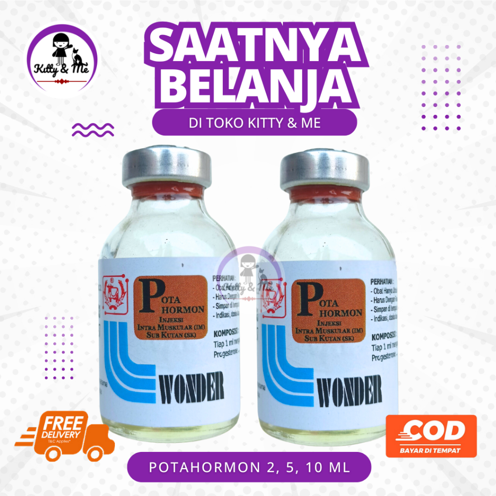 POTAHORMON 2, 5, 10 ml - Potahormon Burung, Potahormon Ayam, Testohormon Ternak