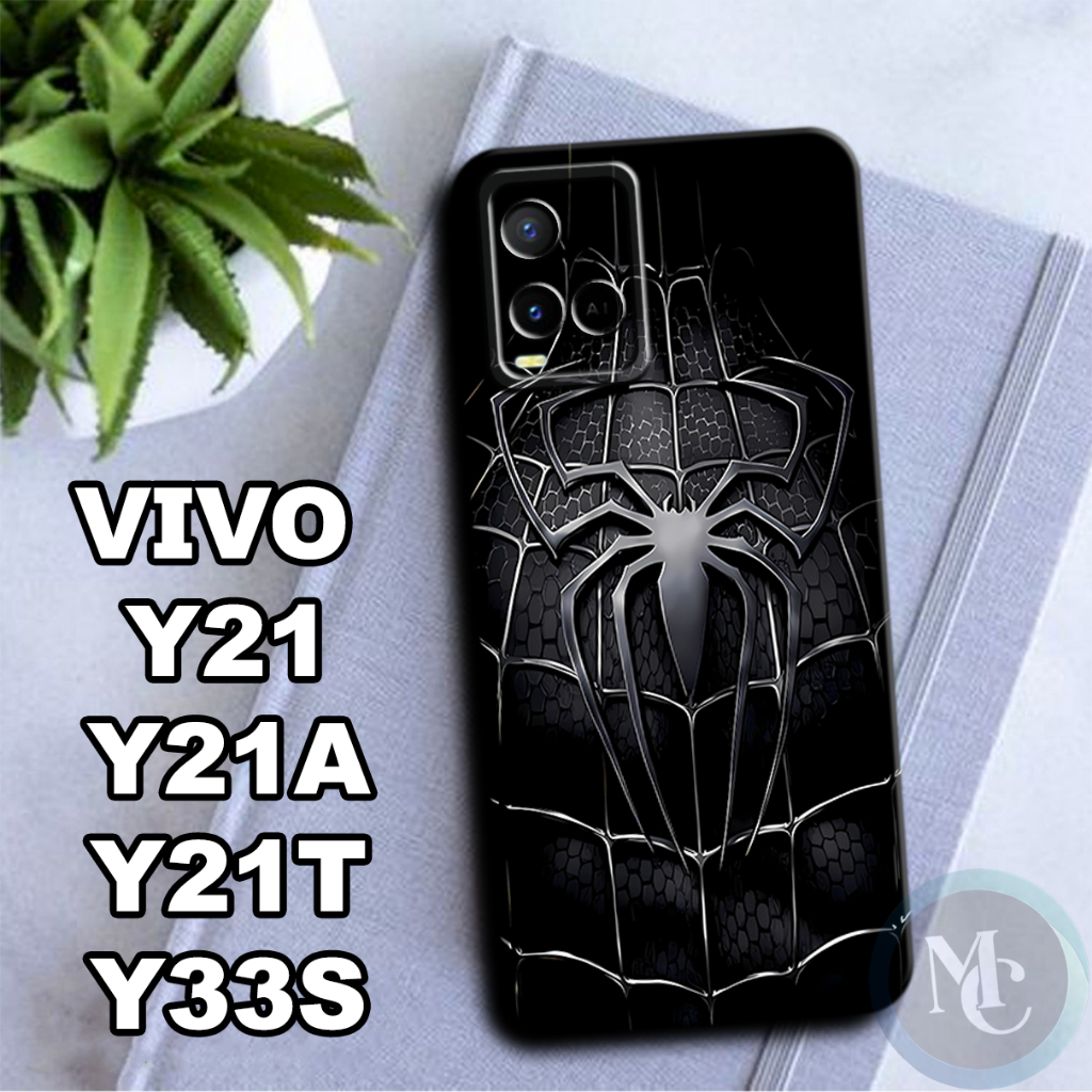 CC14/Softcase karet lentur untuk Vivo Y21,Y21A,Y21T,Y33S/Motif kartun/case Vivo Y21/kesing Vivo Y21/