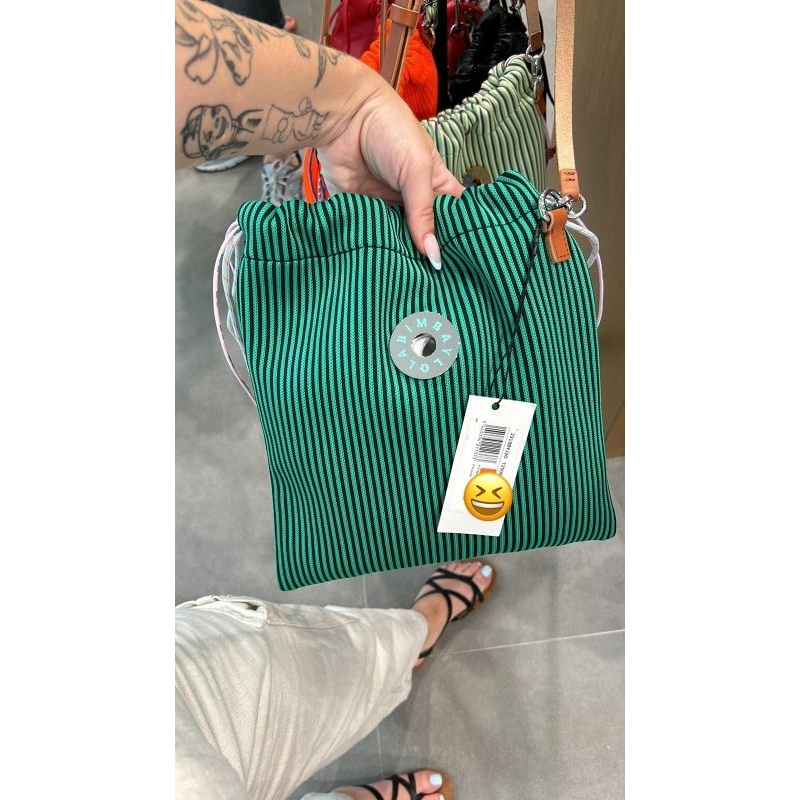 bimba nylon crossbody bag