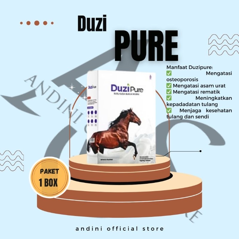 

Duzi Pure susu kuda murni asli 100% original Paket 1 Box