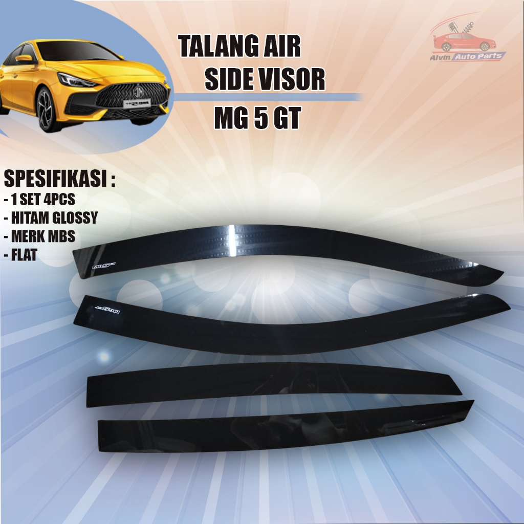 TALANG AIR MG 5 GT / SIDE VISOR MG 5 GT / ACCESSORIES MG 5 GT