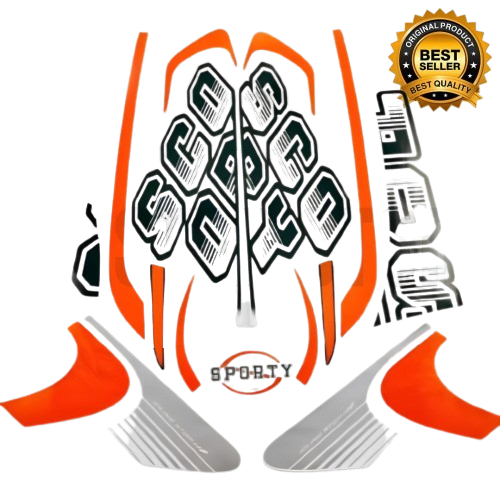 STIKER STRIPING STANDART SCOOPY SPORTY 2017 ORI TERMURAH TERLARIS