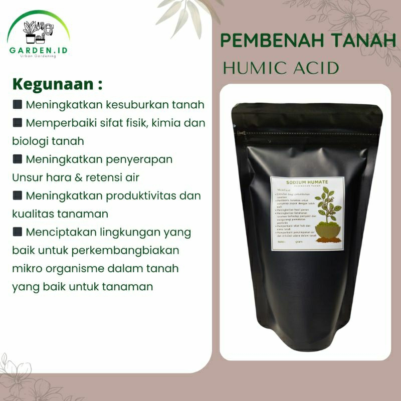 Soil Booster / Pembenah Tanah /Pupuk Penyubur Tanah /Sodium Humate