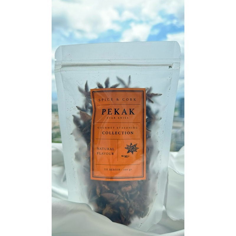 

100gr Pekak / Bunga Lawang / Star Anise Premium Quality
