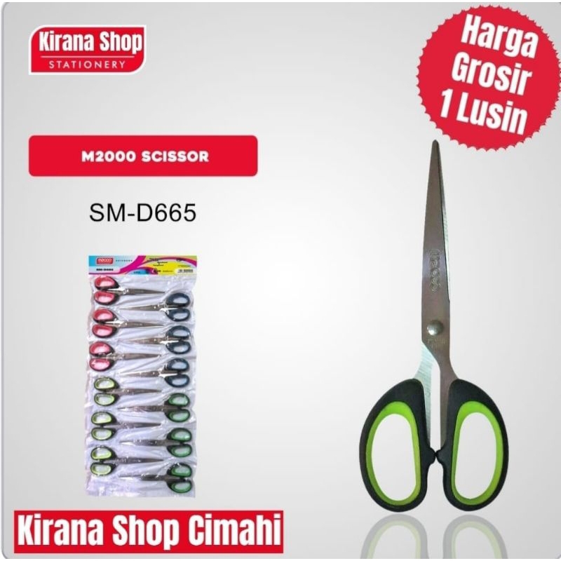 

Gunting Kertas Besar isi 12 Pcs SM-D665 / Grosir 1 Lusin
