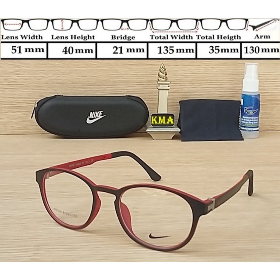 frame NIKE kacamata minus frame nike sport frame kotak minus nike