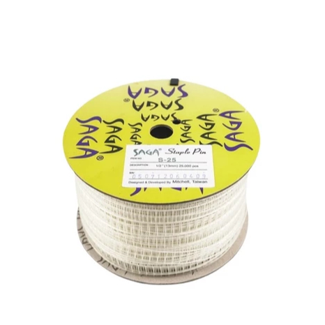 Saga Roll/Saga Pin/Saga/Staple Pin SAGA /Top Pin Untuk Bandrol Merek / Harga /Price Tag