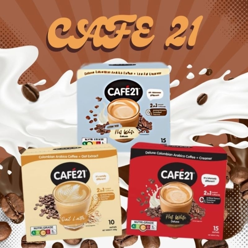 

CAFE21 Deluxe Coffee Colombian Arabica 270Gram
