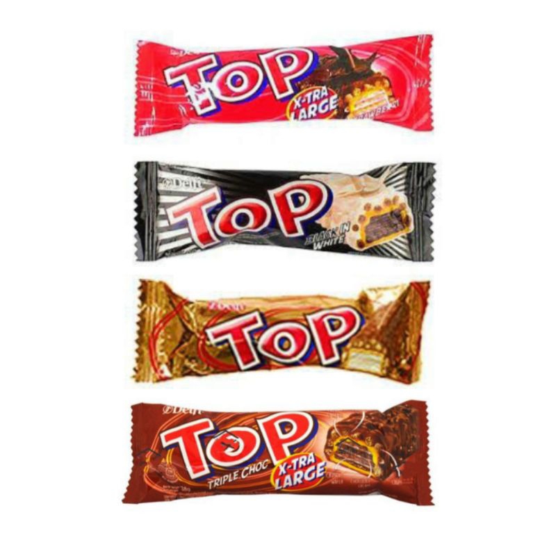 

Top black in white strwberry chocolate triple chocolate 16gr 38gr