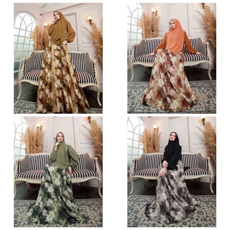 ZAHRA SYARI GAMIS ASSOFA BY GALLERY SYARIFAH Raja gallery muslimah