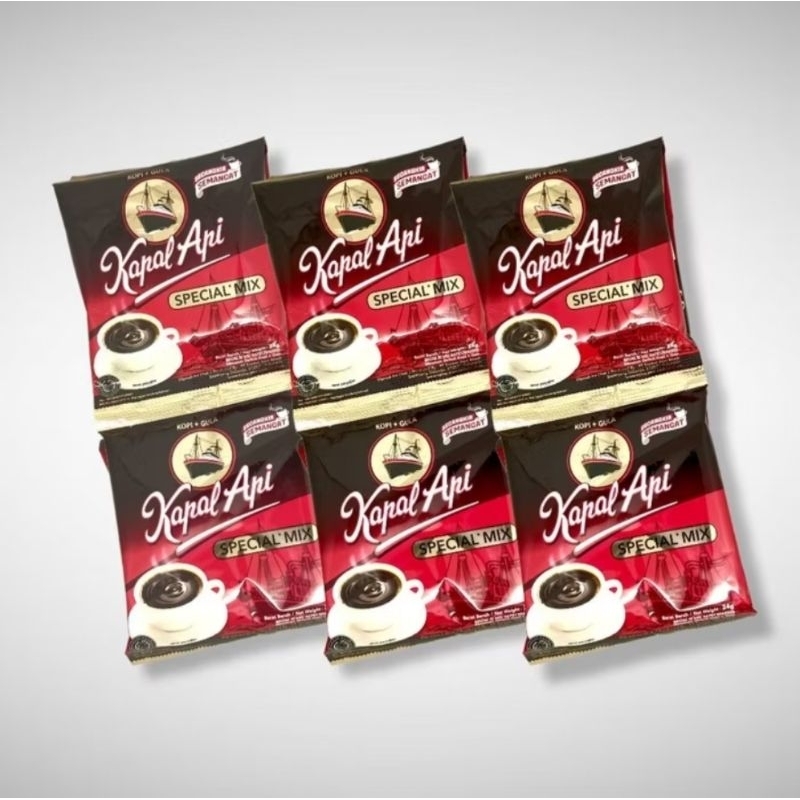 

Kopi Kapal Api Spesial Mix Sachet/Rengeng Isi 10