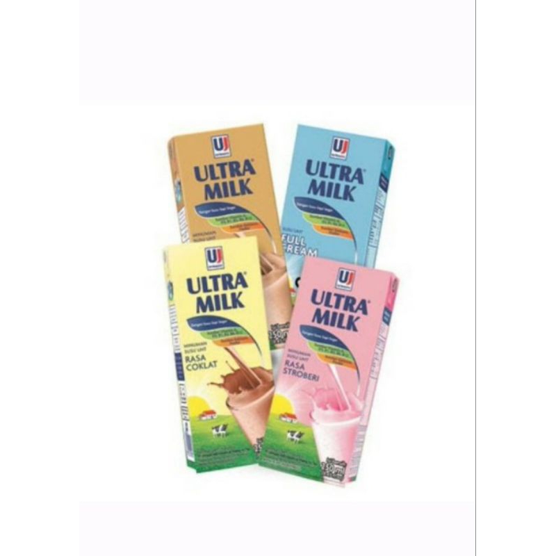 

Susu UHT Ultra 250 ml rasa all varian