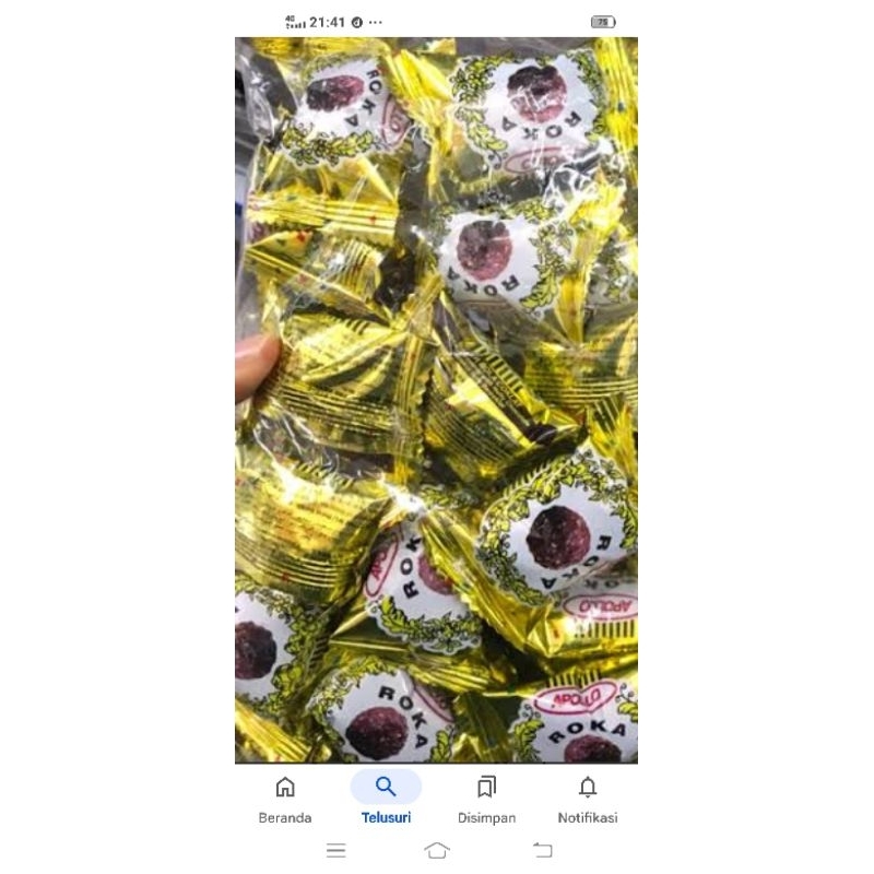 

ROKA APOLLO WAFER BALL / WAFER BOLA COKLAT