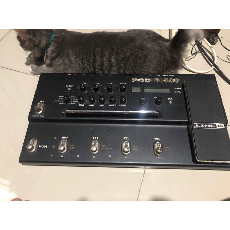 efek gitar line6 pod hd300