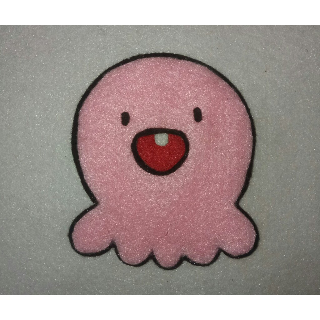 

Amplop flanel comel/ Angpao flanel bentuk Gurita