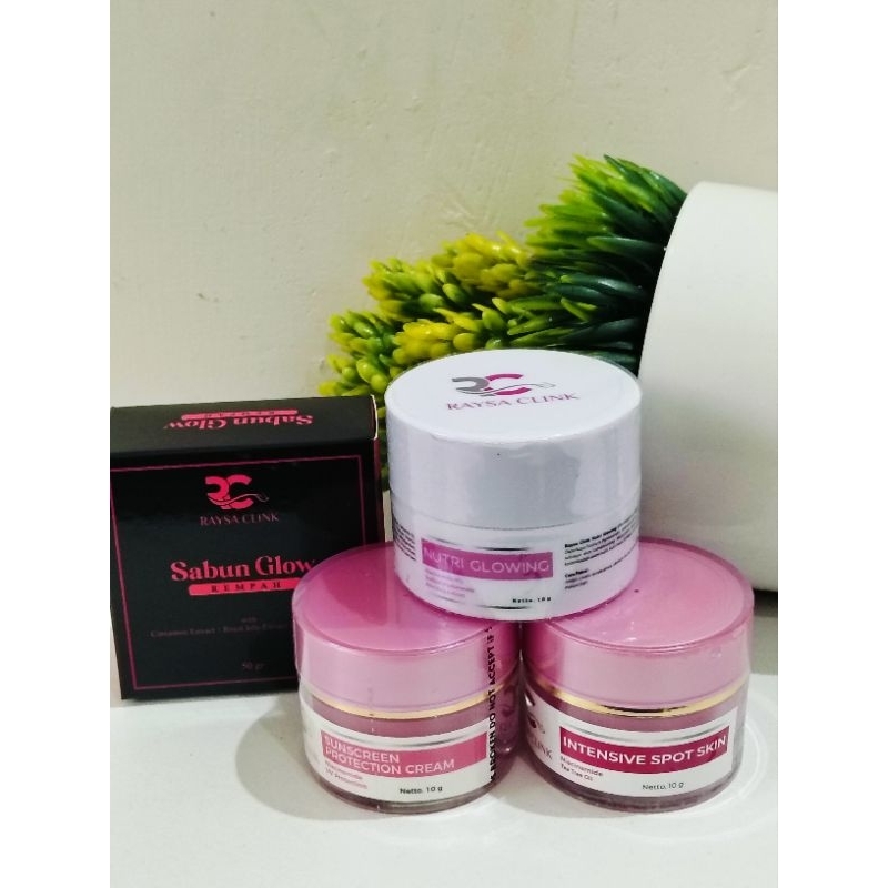 PAKET GLOWING REMPAH Raysa Clink Oryginal BPOM.