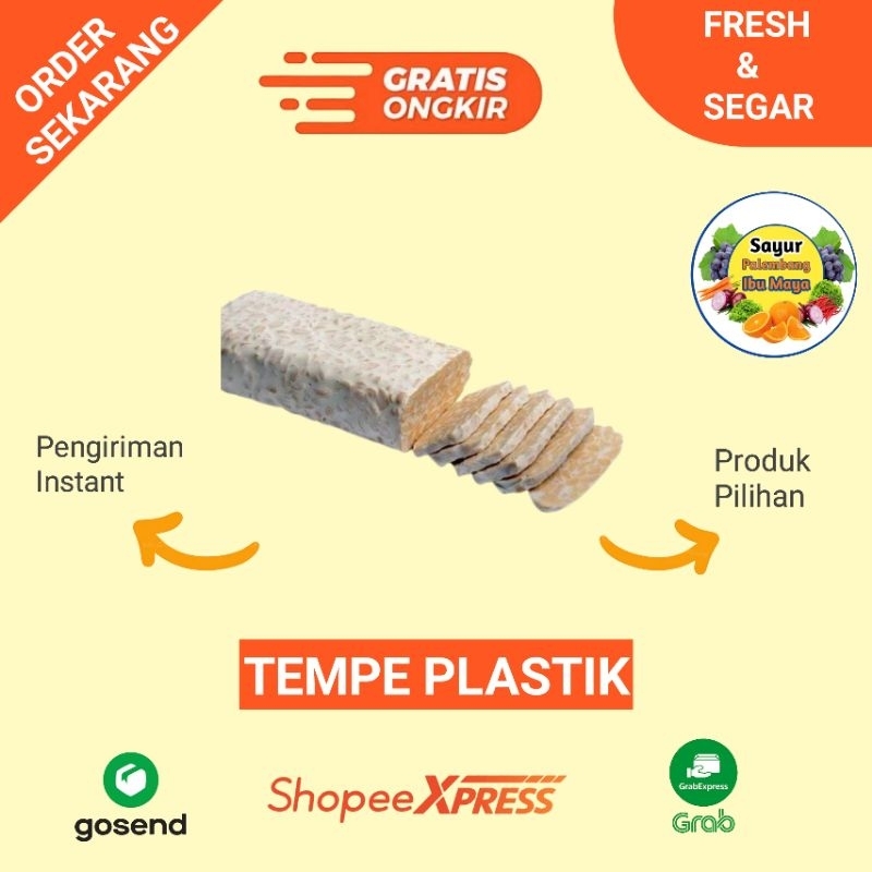 

Tempe Plastik - Sayur ibu maya palembang