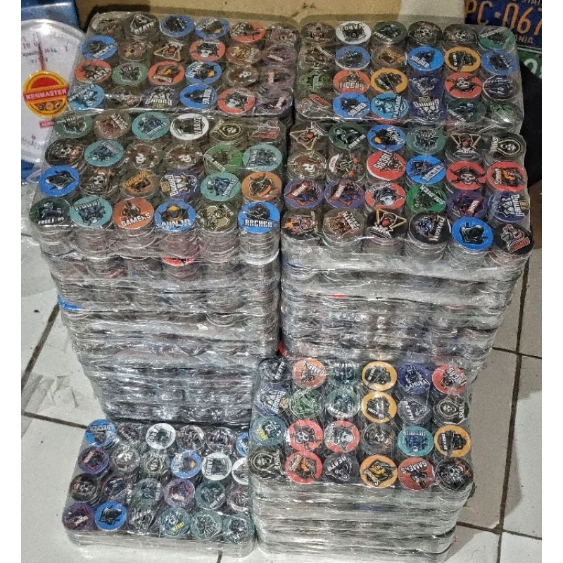 Tajos besi isi 40 pcs Tajos besi mainan anak viral mainan anak tradisional termurah