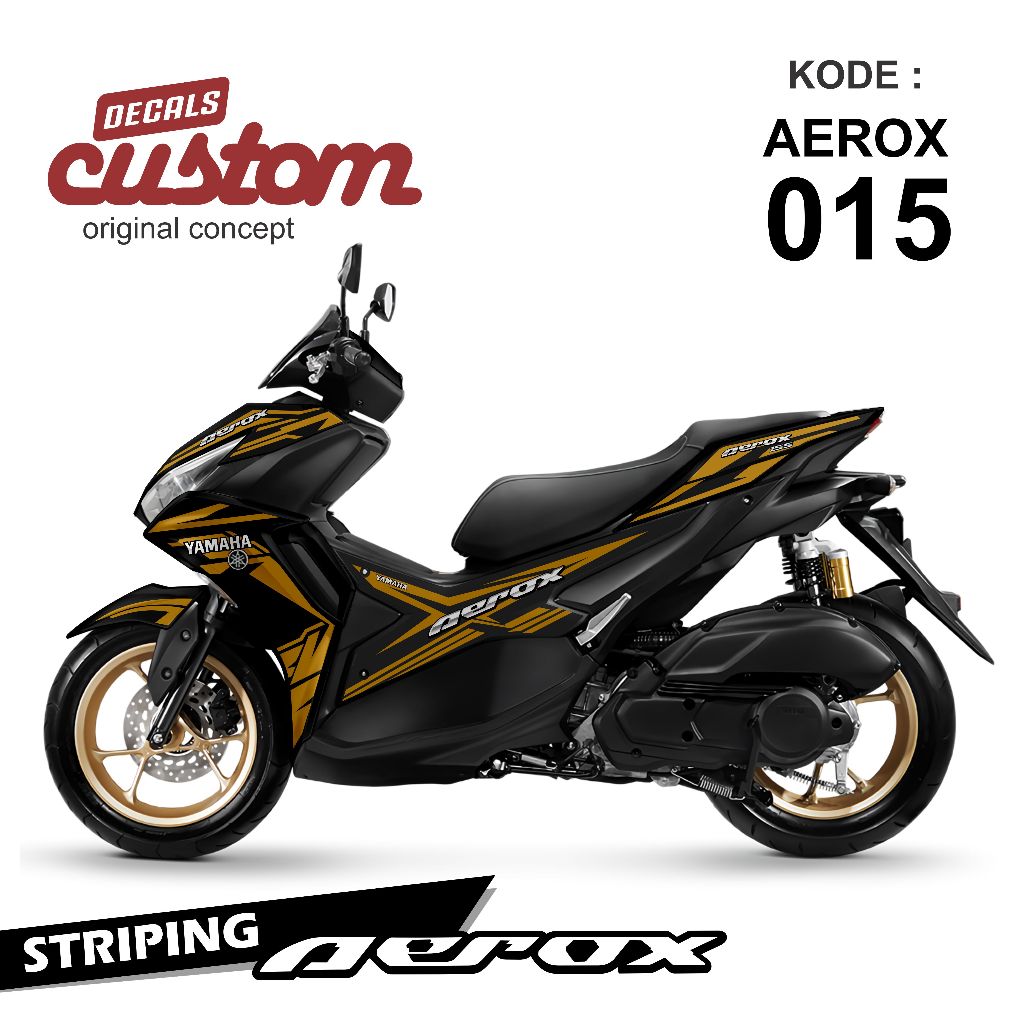 stiker motor yamaha aerox 155 new decal aerox striping motor aerox