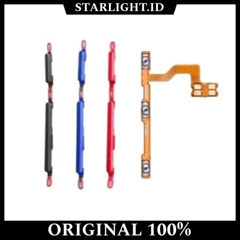 TOMBOL LUAR POWER ON OFF VOLUME + FLEXIBLE FLEKSIBEL POWER ON OFF VOLUME REDMI 8 / 8A / 8A PRO FULLS