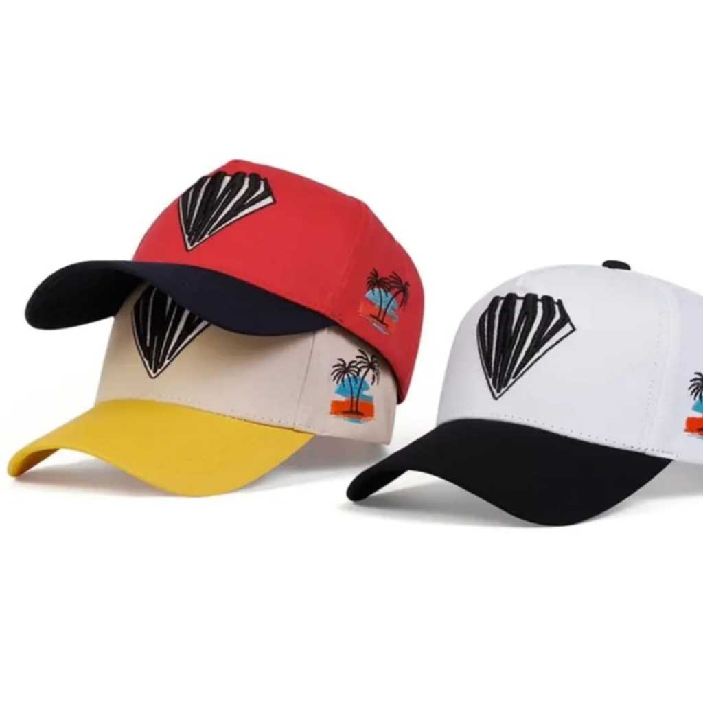 Topi Distro Cap Diamond 2025 Terbaru Topi Anak Remaja , Dewasa Pria Dan Wanita Cotton Drill Karakter